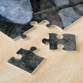 Colorful Sunset Over Burano Island Waterverf Art Legpuzzel (Zijkant)