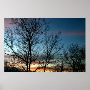 Colorful Sunset Poster