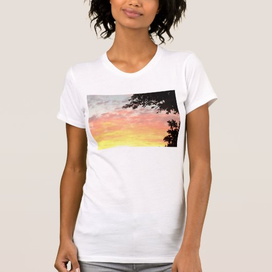 Colorful Sunset T-shirt (Voorkant)