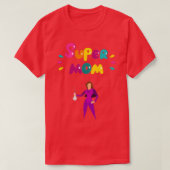 Colorful Supermama T-shirt (Design voorkant)