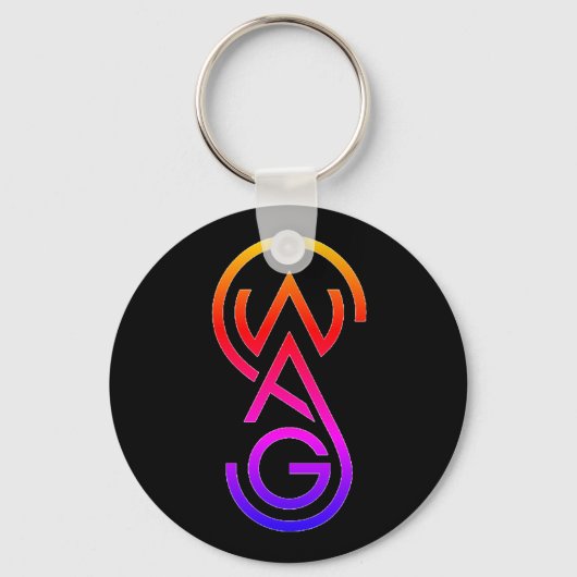 Colorful Swag Sleutelhanger (Voorkant)