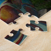 Colorful Swan Legpuzzel (Zijkant)