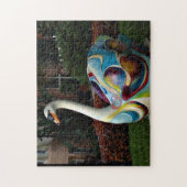 Colorful Swan Legpuzzel (Verticaal)