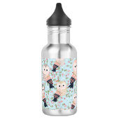 Colorful Sweet Owls Waterfles (Links)