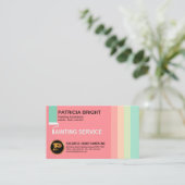 Colorful Sweet Pastels Painting Contractor Visitekaartje (Staand voorkant)