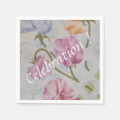 COLORFUL SWEET PEAS SERVET (Voorkant)