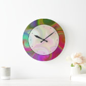 Colorful Swirl Abstract. Grote Klok (Huis)
