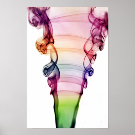 Colorful Swirl Poster (Voorkant)