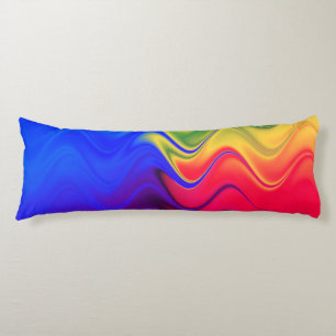 Colorful Swirl Print Body Pillow Lichaamskussen