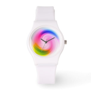 Colorful Swirl Watch Horloge