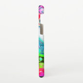 Colorful Swirls Moderne Abstracte digitale kunst Samsung Galaxy Hoesje (Linkerkant)