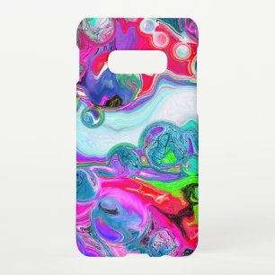 Colorful Swirls Moderne Abstracte digitale kunst Samsung Galaxy S10E Hoesje