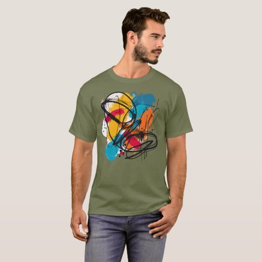 Colorful t shirt (Voorkant volledig)
