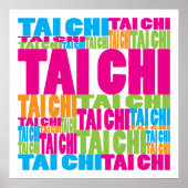 Colorful Tai Chi Poster (Voorkant)