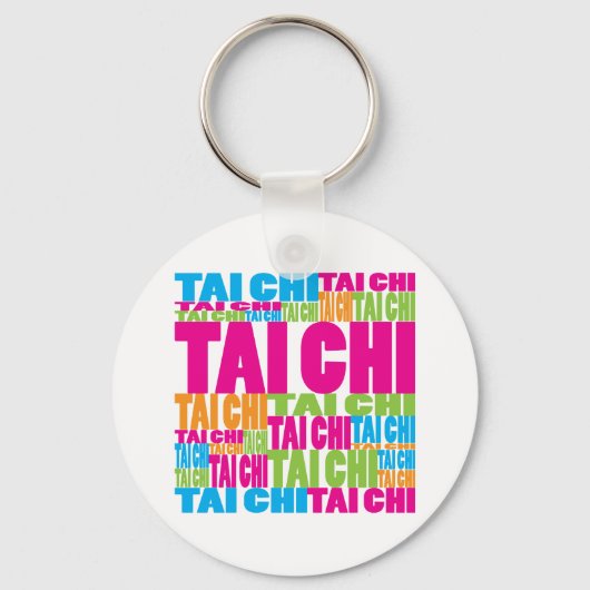 Colorful Tai Chi Sleutelhanger (Voorkant)
