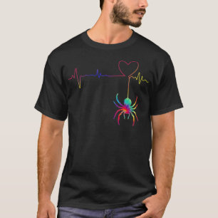 Colorful Tarantula Arthropod Arachnid Spider Love T-shirt