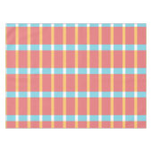 Colorful Tartan Pset Patroon Tafelkleed (Voorkant (Horizontaal))