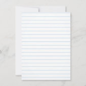 Colorful Teachers Heart Retirement Party Invite Kaart (Achterkant)