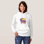 Colorful Team Design with Graphic and Text Hoodie (Voorkant volledig)