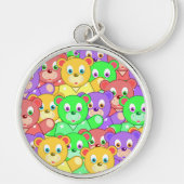 COLORFUL TEDDY BEARS SLEUTELHANGER (Voorkant)