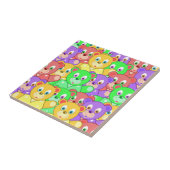 COLORFUL TEDDY BEARS TEGELTJE (Zijkant)