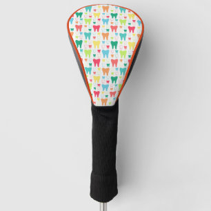 Colorful Teeth Pattern Golfheadcover
