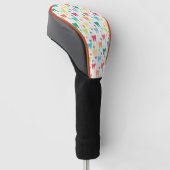Colorful Teeth Pattern Golfheadcover (Schuin)