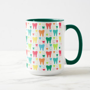 Colorful Teeth Pattern Mok