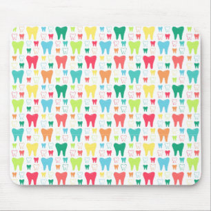 Colorful Teeth Pattern Muismat