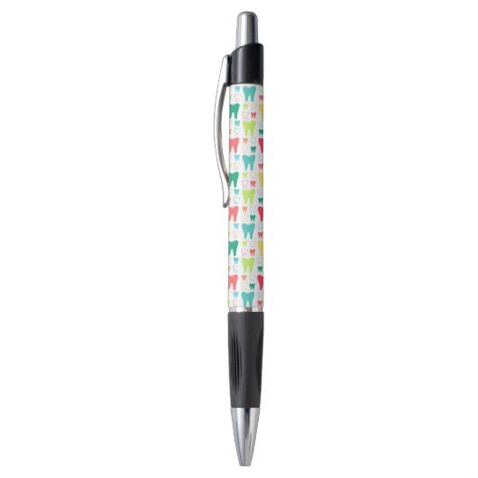 Colorful Teeth Pattern Pen (Top (Verticaal))