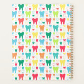 Colorful Teeth Pattern Planner (Achterkant)