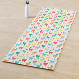 Colorful Teeth Pattern Yogamat