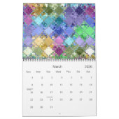 Colorful Tegel Art  Kalender (Mar 2026)