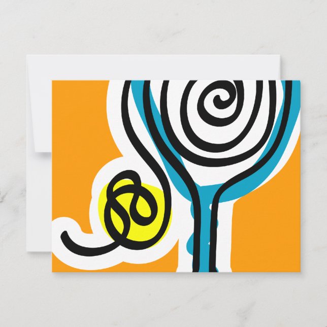 Colorful Tennis Spiral Rope (Voorkant)