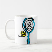 Colorful Tennis Spiral Rope Koffiemok (Links)