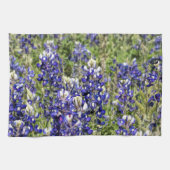 Colorful Texas Bluebonnets - Lupinus texensis Theedoek (Horizontaal)