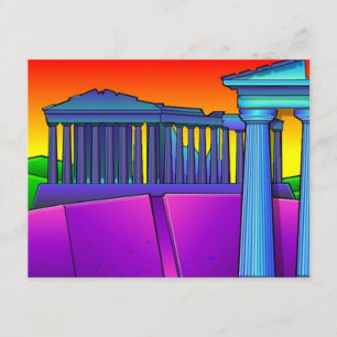 Colorful Thaise Invitation Ancient Kaart