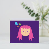 Colorful Thoughts Briefkaart (Staand voorkant)