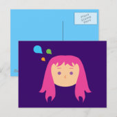 Colorful Thoughts Briefkaart (Voorkant / Achterkant)