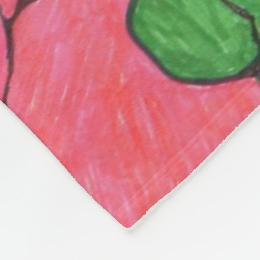 Colorful thoughts fleece deken (Hoek)