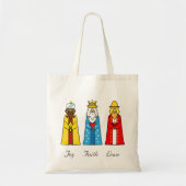 Colorful Three Wise Mannen Tote Bag (Voorkant)