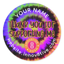 Colorful Tie Dye Innov8tive + Posh label