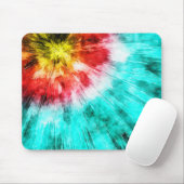 Colorful Tie Dye Muismat (Met muis)