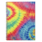 Colorful Tie Dye Notitieboek (Voorkant)