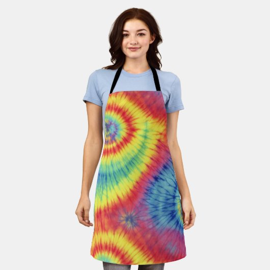 Colorful Tie Dye Schort (Gedragen)