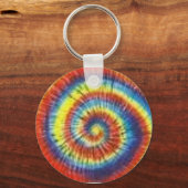 Colorful Tie Dye Sleutelhanger (Voorkant)