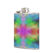 Colorful Tie Dye Style Art Heupfles (Links)