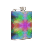 Colorful Tie Dye Style Art Heupfles (Rechts)