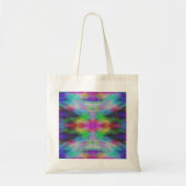 Colorful Tie Dye Style Art Tote Bag (Voorkant)