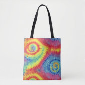 Colorful Tie Dye Tote Bag (Voorkant)